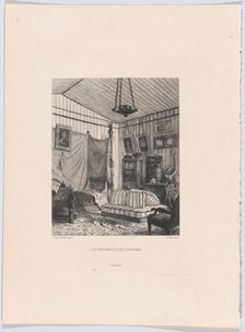 L'appartement du Comte de Mornay, 1873. Creator: Adolphe Martial Potémont.