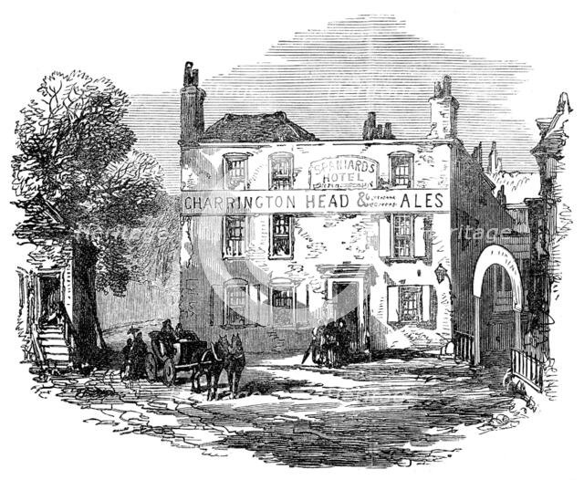Sketches on Hampstead Heath: the old taverns, 1871. Creator: Unknown.