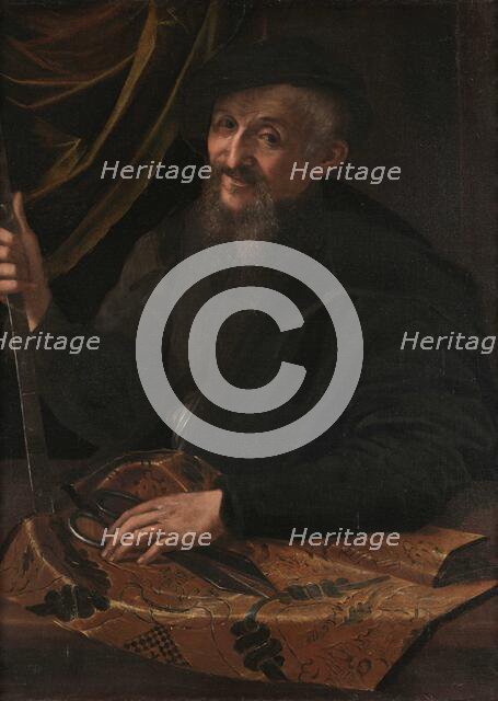 Portrait of a Tailor, 1540-1545. Creator: Mazzola Bedoli, Girolamo (c. 1500-1569).