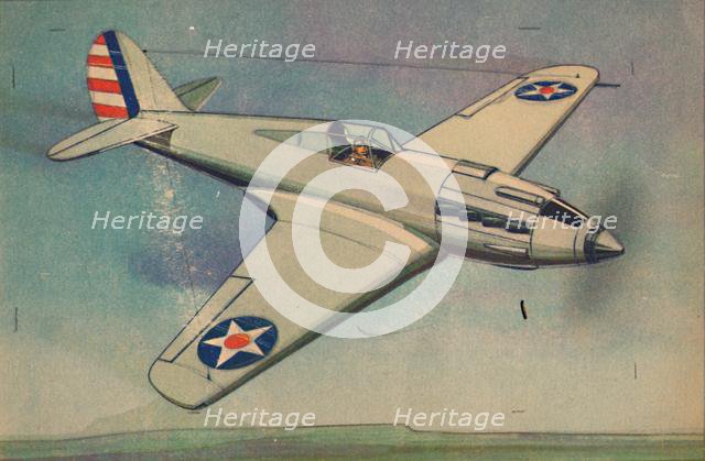 'Curtis X.P.40 Fighter Monoplane', c1944. Creator: Unknown.