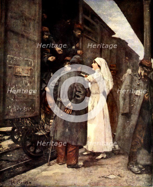 Train of the Wounded, 1915.