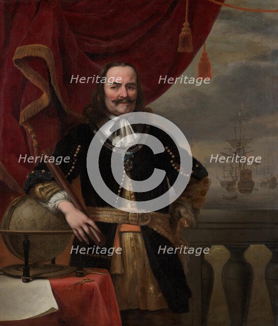 Portrait of Michiel de Ruyter (1607-1676), c1650s. Creator: Ferdinand Bol.