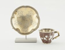 Cup and Saucer, Porcelain: c. 1780. Creator: Sèvres Porcelain Manufactory.