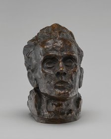 Self-Portrait, c. 1917, cast c. 1925-1928. Creator: Egon Schiele.