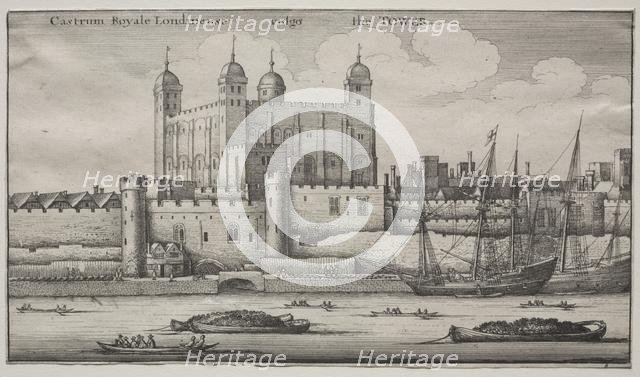 The Tower, London. Creator: Wenceslaus Hollar (Bohemian, 1607-1677).