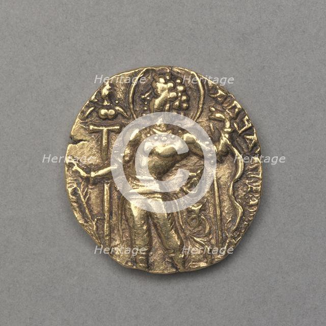 Coin of Chandragupta II , c. 400. Creator: Unknown.
