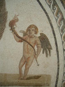 Mosaic, El Jem Museum, El Djem, Tunisia, 2009. Creator: Amanda Waite.