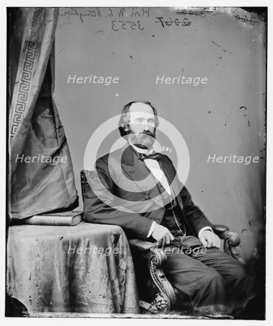 William Lewis Stoughton of Michigan, between 1860 and 1875. Creator: Unknown.