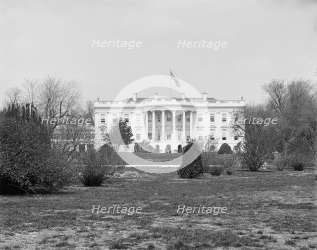 The White House, south front, Washington, D.C., 1902. Creator: Unknown.