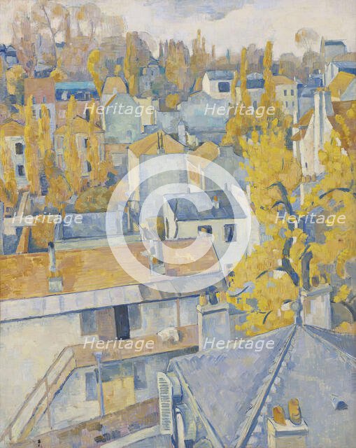 Rooftop view, 1890. Creator: Bernard, Émile (1868-1941).