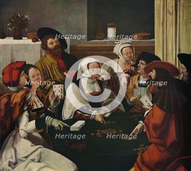 'The Card Players', c1550.