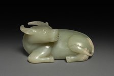 Reclining Water Buffalo, 1736-1795. Creator: Unknown.