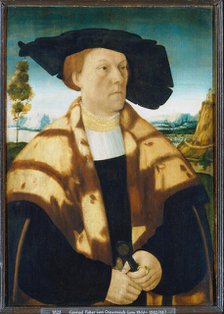 Portrait of Johann Stralenberg, 1526. Creator: Conrad Faber von Creuznach.