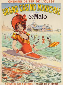 Grand Casino Municipal de St. Malo , 1890s.