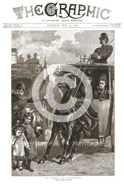 ''The Graphic, Front Cover Saturday May 24, 1890', 1890. Creator: Unknown.