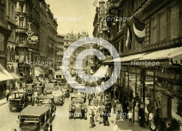Kärntner Straße, Vienna, Austria, c1935. Creator: Unknown.