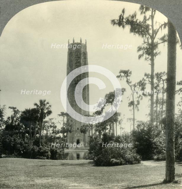 'The Singing Tower, "The Taj Mahal of America", Mountain Lake, Florida', c1930s. Creator: Unknown.