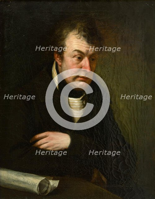 Portrait of Joseph Liebherr (1767-1840), 1815. Creator: Hauber, Joseph (1766-1834).