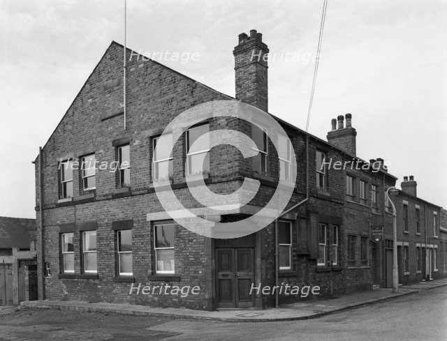 Row of offices, Mexborough, South Yorkshire, 1963. Artist: Michael Walters