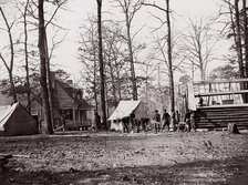 General Butler's Headquarters, Chapin's Farm, Virginia, 1861-65. Creator: Andrew Joseph Russell.