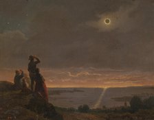 Solar Eclipse, 1851. Creator: Bengt Nordenberg.