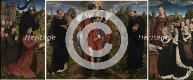 Triptych of Willem Moreel, 1484. Artist: Memling, Hans (1433/40-1494)