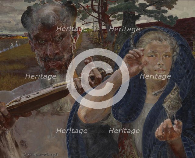 Autumn Song, 1906. Creator: Jacek Malczewski.