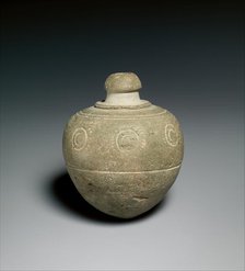 Spheroconical Vessel, Iran, 9th-10th century. Creator: Unknown.