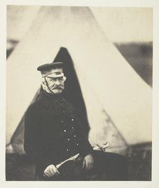 Lieutenant General Sir Richard England, K.C.B., 1855. Creator: Roger Fenton.