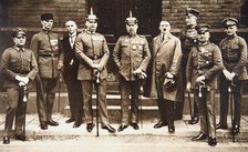 Adolf Hitler standing next to General Erich Ludendorff, Germany, 11 November 1921. Artist: Unknown