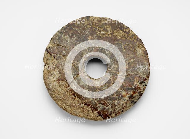 Disk (bi ?), Late Neolithic period, ca. 3300-2250 BCE. Creator: Unknown.