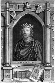 Henry III, King of England.Artist: Nathaniel Parr