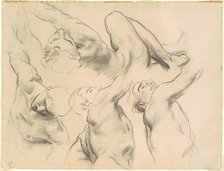 Studies for "Heaven" and "Hell", 1903-1916. Creator: John Singer Sargent.