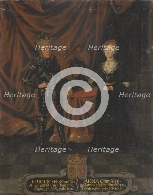 King Frederick I of Denmark (1471-1533) and Anna of Brandenburg (1487-1514).