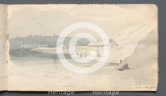 Sketchbook: On the ?, 1814. Creator: Samuel Prout (British, 1783-1852).