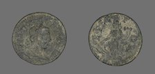 Coin Portraying Emperor Valerian I ?, 253-260. Creator: Unknown.