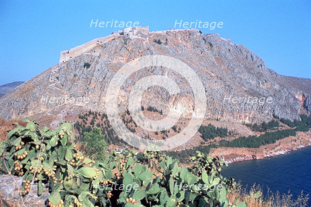 Fortress of Palamidi, Nafplion, Peloponnese, Greece. 