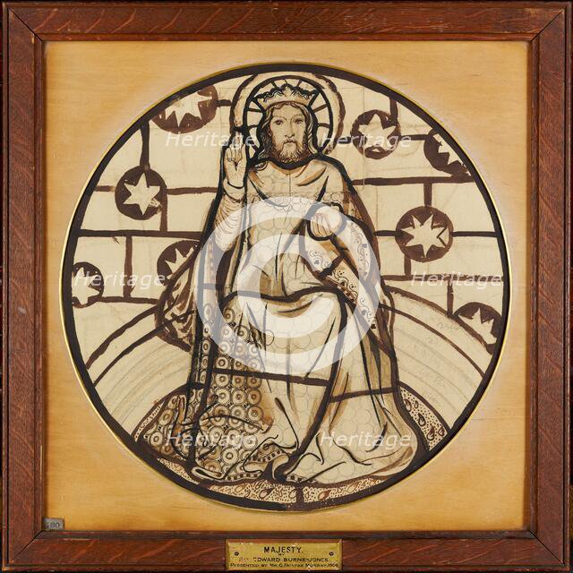 Christ in Majesty, 1861. Creator: Sir Edward Coley Burne-Jones.