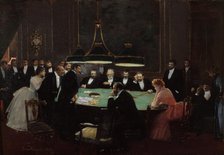 La salle de jeux du casino, 1889. Creator: Béraud, Jean (1849-1936).
