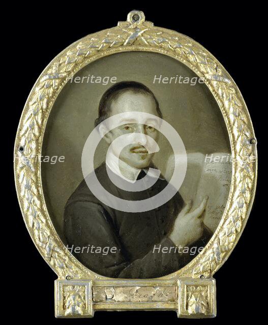 Portrait of Tieleman Jansz van Bracht, Clergyman and Poet in Dordrecht, 1723-1771. Creator: Jan Maurits Quinkhard.