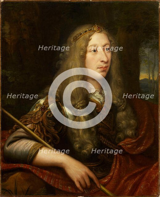 Portrait of Louis II de Bourbon (1621-1686), c 1643. Creator: Stella, Jacques (1596-1657).