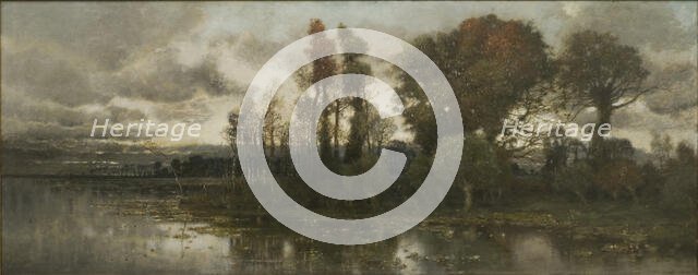 Autumn Landscape near Pavia. Creator: Karl Heffner.