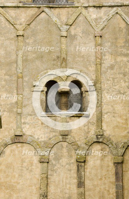 Window and arcading, St Peter's Church, Barton-upon-Humber, Lincolnshire, 2007. Artist: Historic England Staff Photographer.