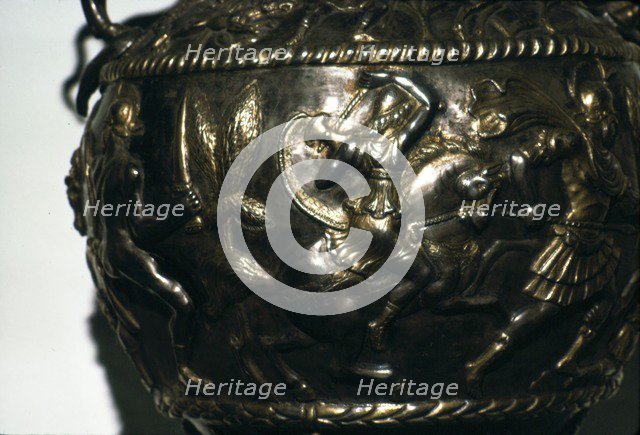 Silver Bowl from a Sarmatian Tomb, 4th-5th century. Artist: Unknown.