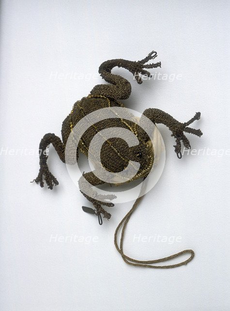 Frog purse, first half of the 17th century. Artist: Unknown