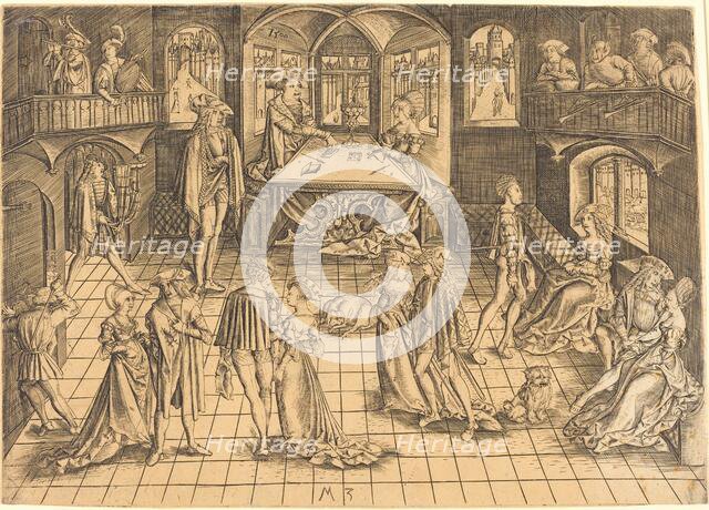 The Ball, 1500. Creator: Master MZ.