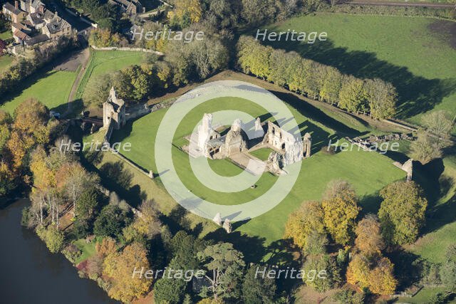 Sherborne Old Castle, Dorset, 2017. Creator: Damian Grady.