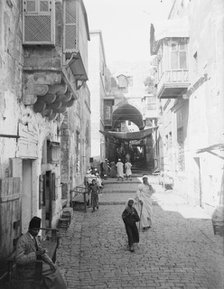 David St., Jerusalem, between c1915 and c1920. Creator: Bain News Service.