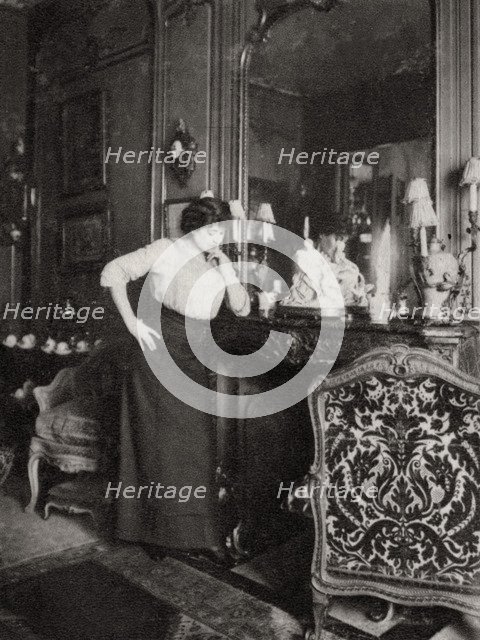 Jeanne Julia Bartet, French actress, 1901. Artist: Unknown