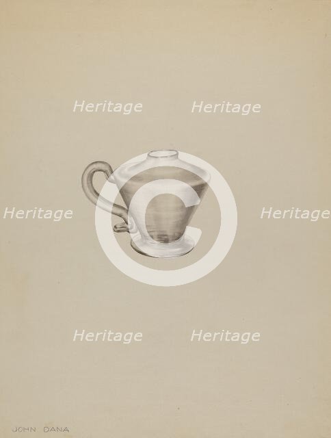 Spark Lamp, c. 1938. Creator: John Dana.